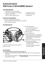 Preview for 7 page of Asus Rog Fusion II 500 Quick Start Manual