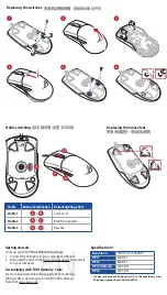 Preview for 2 page of Asus ROG KERIS P509 Quick Start Manual