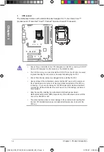 Preview for 18 page of Asus ROG STRIX Z590-A GAMING
Series Instructions Manual