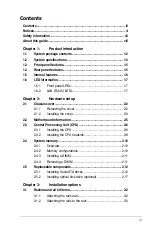 Preview for 3 page of Asus RS100-X5 - 0 MB RAM User Manual