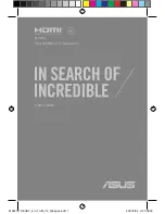 Preview for 1 page of Asus T103HAF User Manual