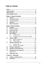 Preview for 3 page of Asus T3-P5945GCX2 User Manual