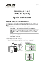 Asus TPM-M R2.0 Quick Start Manual preview