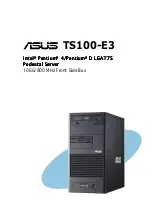 Asus TS100-E3 Manual preview