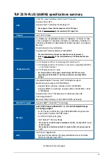 Preview for 9 page of Asus TUF Z370-PLUS GAMING Manual