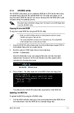 Preview for 61 page of Asus TW100-E5 - iQuadro - 0 MB RAM User Manual