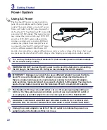 Preview for 22 page of Asus UL50Vg Hardware User Manual