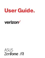 Asus VERIZON ZENFONE AR User Manual preview