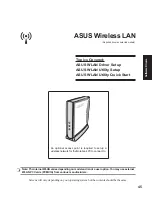 Preview for 45 page of Asus W5A User Manual