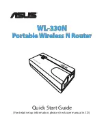 Preview for 1 page of Asus WL-330N Quick Start Manual