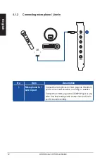 Preview for 12 page of Asus XONAR U5 SI User Manual