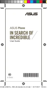 Asus Z01GS User Manual preview