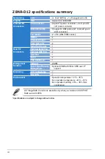 Preview for 12 page of Asus Z8NR-D12 - Motherboard - SSI EEB 3.61 User Manual