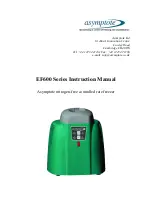 Asymptote EF600 Series Instruction Manual preview