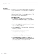 Preview for 16 page of Atag WS1011LAM Instructions For Use Manual