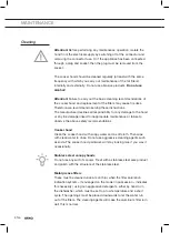 Preview for 36 page of Atag WS62 RCL Series Instructions For Use Manual