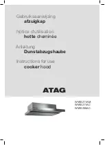 Atag WV60211AC Instructions For Use Manual preview