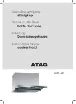 Atag WV63 LM Series Instructions For Use Manual preview