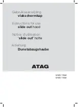 Atag WV6311NM Instructions For Use Manual preview