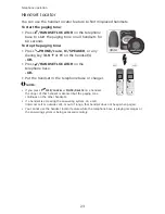 Preview for 28 page of AT&T EL52201 User Manual