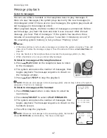 Preview for 52 page of AT&T EL52201 User Manual