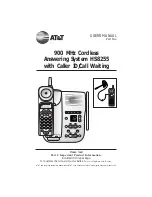 Preview for 2 page of AT&T HS8255 User Manual