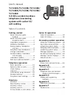 Preview for 4 page of AT&T TL 74208 User Manual