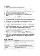 Preview for 3 page of ATBS Technology DV708 Black Box User Manual