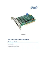 Preview for 1 page of ATCOM AX4D Product Manual