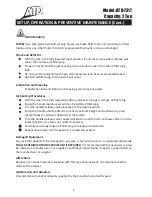 Preview for 4 page of ATD Tools ATD-7317 Operating Instructions And Parts Manual