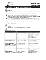 Preview for 5 page of ATD Tools ATD-7317 Operating Instructions And Parts Manual