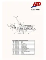 Preview for 7 page of ATD Tools ATD-7461 Operating Instructions Manual