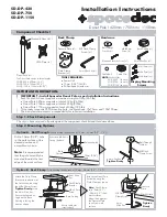 Atdec spacedec SD-DP-420 Installation Instructions preview