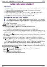 Preview for 22 page of atersa leo 1 Operation Instructions Manual