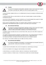 Preview for 104 page of ATH-Heinl Frame Lift 30FZ Operating Instructions Manual