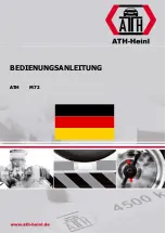 Preview for 3 page of ATH-Heinl M72 Operating Instructions Manual