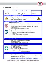 Preview for 74 page of ATH-Heinl Single Lift 35M Operating Instructions Manual