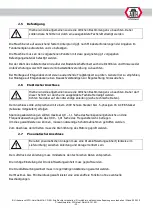 Preview for 24 page of ATH-Heinl W142 Operating Instructions Manual