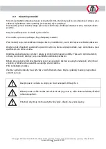 Preview for 206 page of ATH-Heinl W142 Operating Instructions Manual