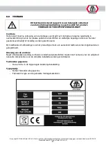 Preview for 330 page of ATH-Heinl W142 Operating Instructions Manual