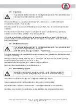 Preview for 416 page of ATH-Heinl W142 Operating Instructions Manual