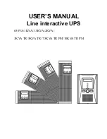 Athena UPS APA-103T User Manual preview