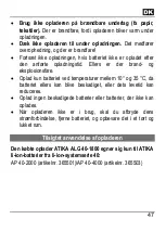 Preview for 47 page of ATIKA ALG 40-1800 Original Instructions Manual