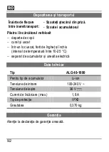 Preview for 92 page of ATIKA ALG 40-1800 Original Instructions Manual