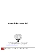 Preview for 4 page of Atlante Informatica AFEL Series User Manual