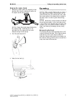 Preview for 17 page of Atlas Copco BG 240 H4 Safety And Operating Instructions Manual