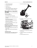 Preview for 21 page of Atlas Copco BG 240 H4 Safety And Operating Instructions Manual