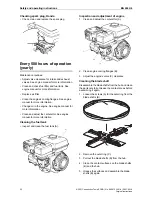 Preview for 22 page of Atlas Copco BG 240 H4 Safety And Operating Instructions Manual