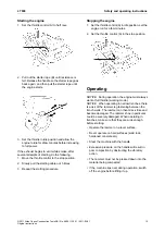 Preview for 15 page of Atlas Copco LT 800 Safety And Operating Instructions Manual