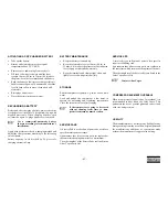 Preview for 43 page of Atlas Copco XA(S) 137 DD Instruction Manual